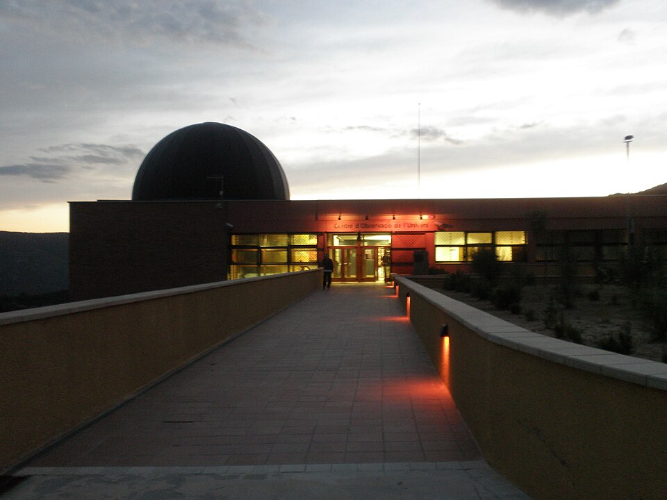 Parc Astronòmic del Montsec, a Àger.